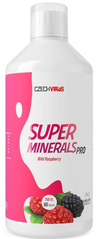 Czech Virus Super minerals pro 750 ml - divoká malina
