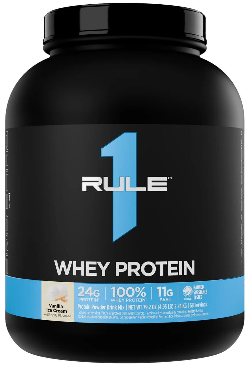 Rule 1 Whey protein 2240 g - vanilla ice cream