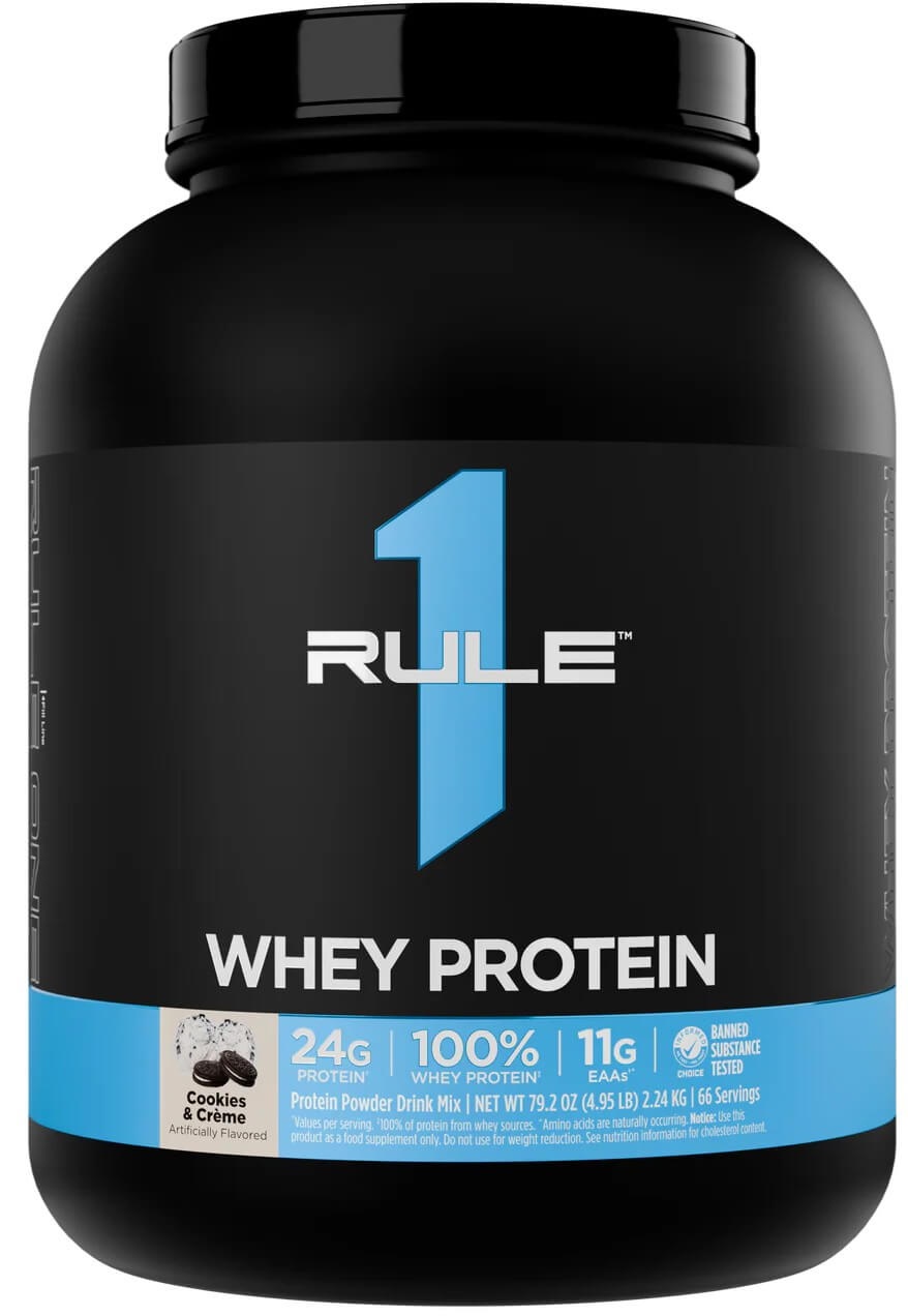 Rule 1 Whey protein 2240 g - cookies and creme