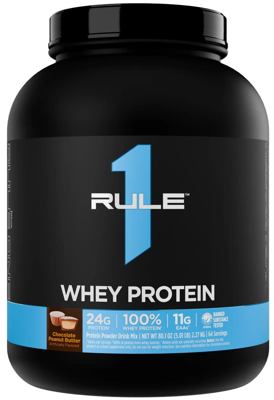 Rule 1 Whey protein 2270 g - chocolate peanut butter