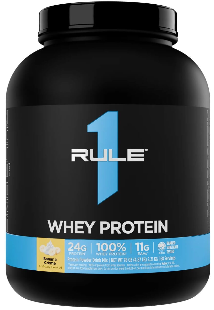 Rule 1 Whey protein 2210 g - banana creme