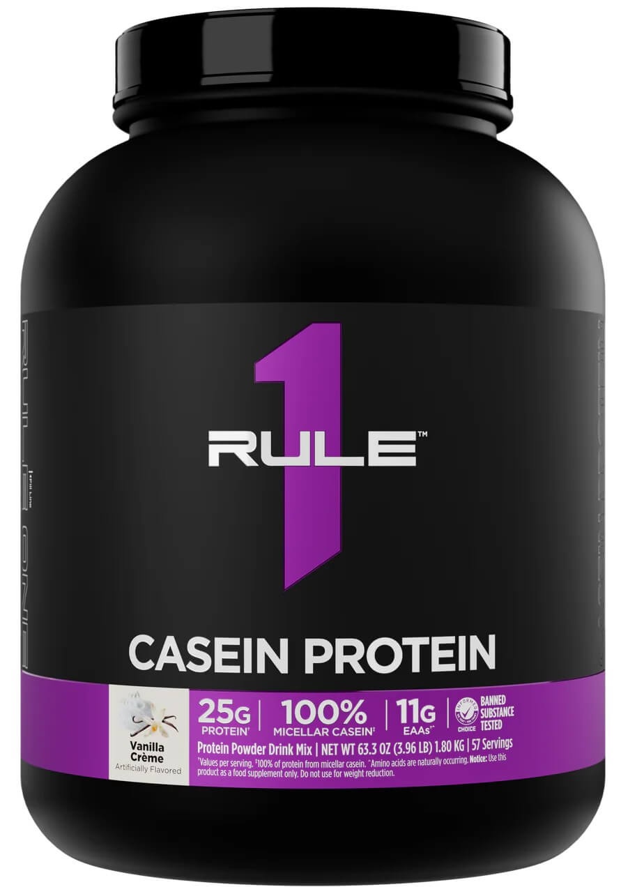 Rule 1 Casein protein 1800 g - vanilla creme