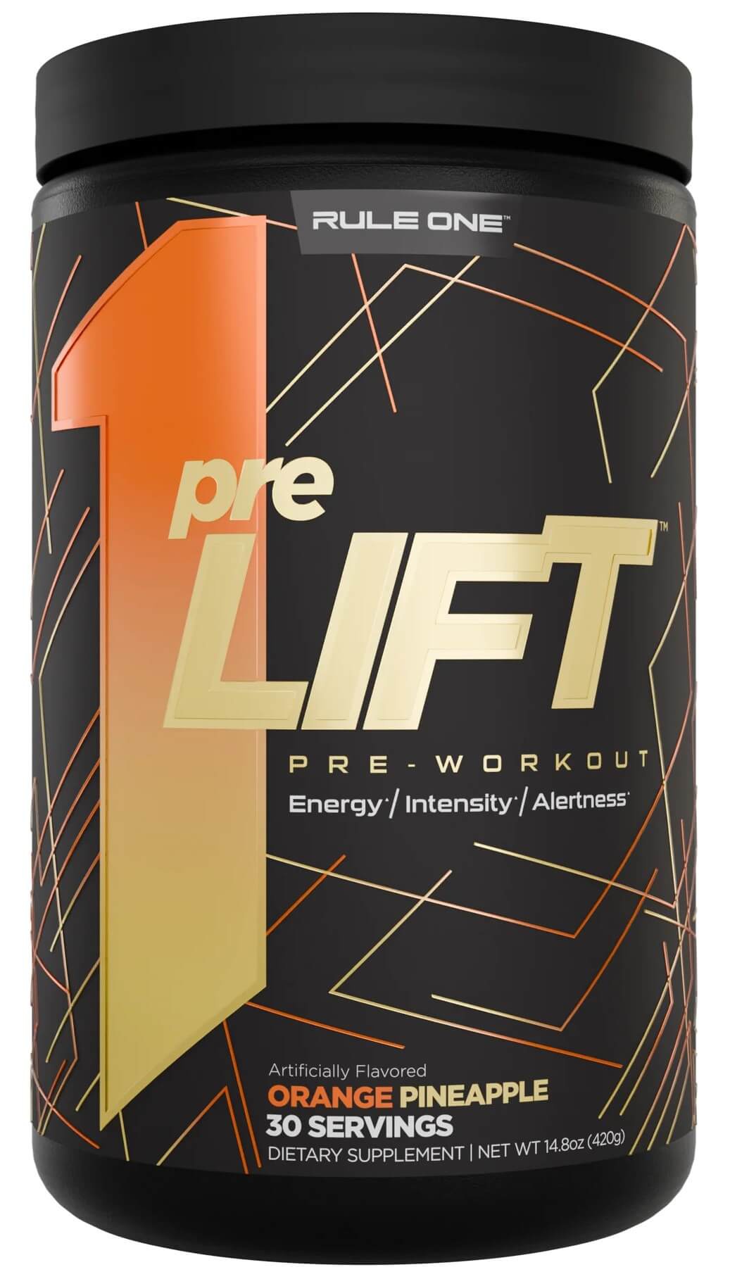 Rule 1 Prelift 420 g - orange pineapple