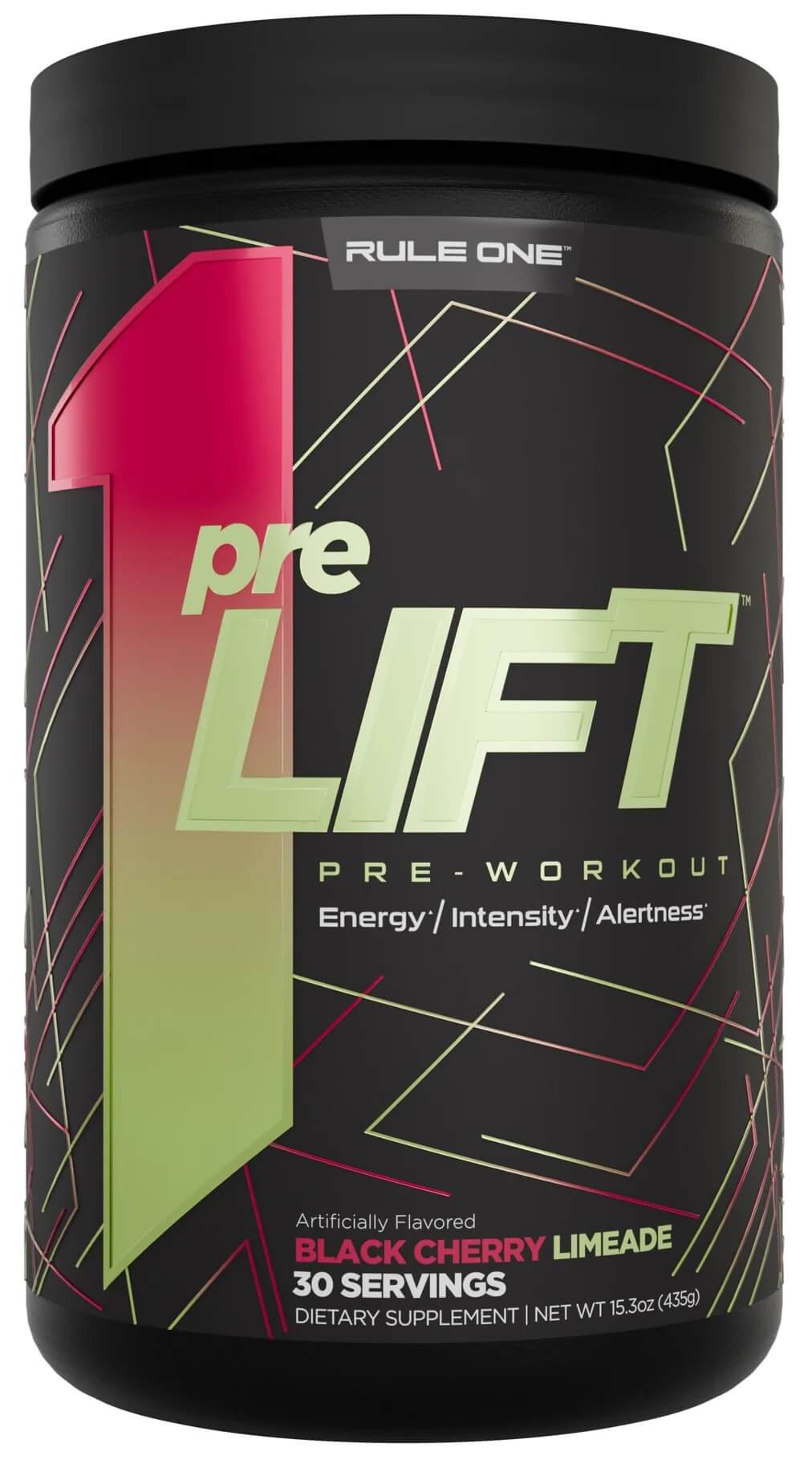 Rule 1 Prelift 435 g - black cherry limeade