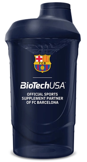 BioTechUSA FC Barcelona Shaker 700 ml - modrá