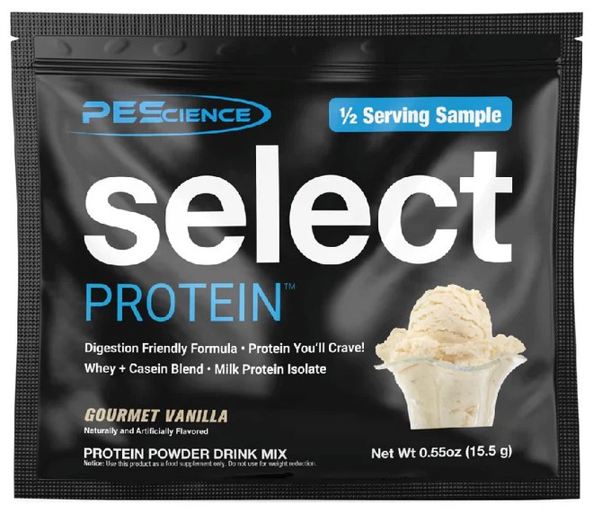 PEScience Select Protein US verze vzorek 15,5 g - gourmet vanilla