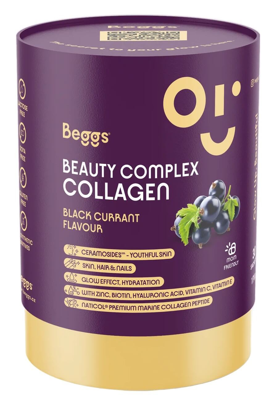 Beggs Beauty complex collagen 174 g - černý rybíz