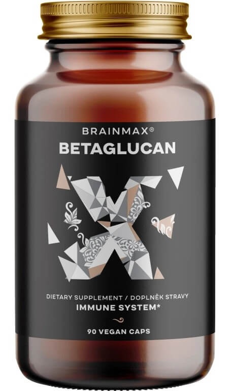 BrainMax Betaglucan 90 rostlinných kapslí