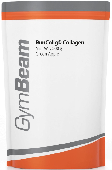 GymBeam Hydrolyzovaný kolagen RunCollg 500 g - zelené jablko