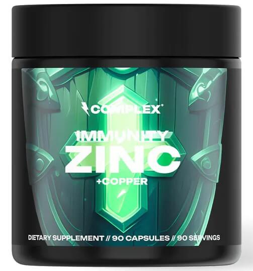 Complex Immunity Zinc Bisglycinate + Copper 90 kapslí