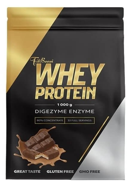 FitBoom Whey Protein 80 % 1000 g - Snickers