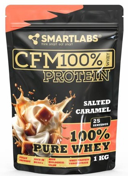 Smartlabs CFM 100% Whey Protein 1000 g - slaný karamel
