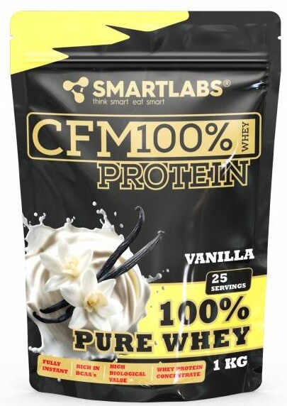 Smartlabs CFM 100% Whey Protein 1000 g - vanilka