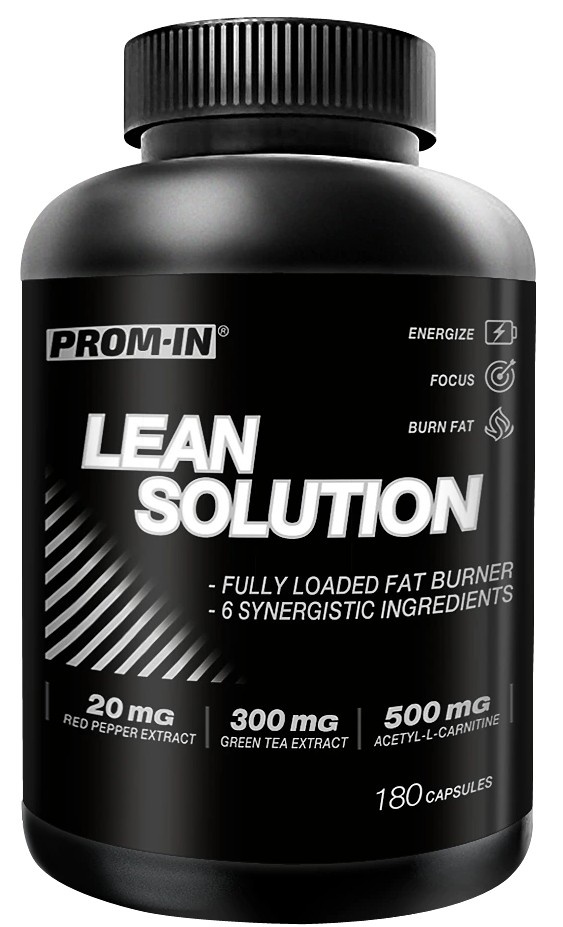 Prom-In Lean Solution - Spalovač tuků, 180 tablet