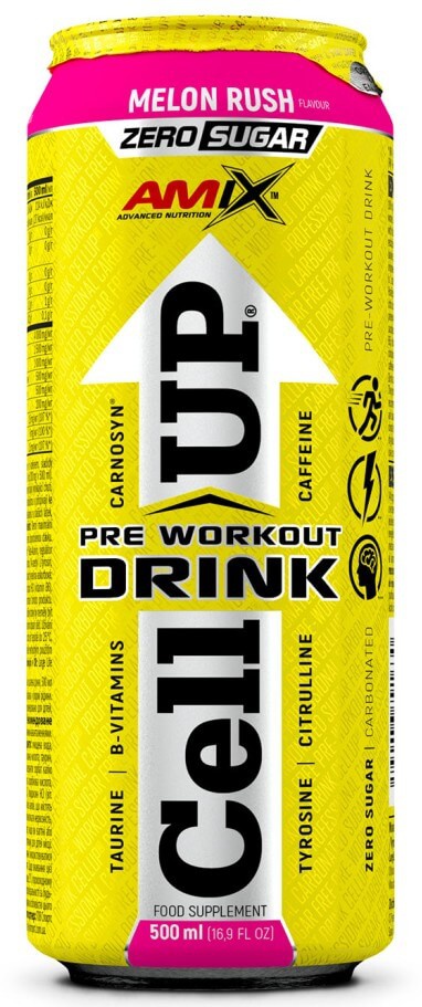 Amix CellUp Preworkout Drink 500 ml - Melon Rush