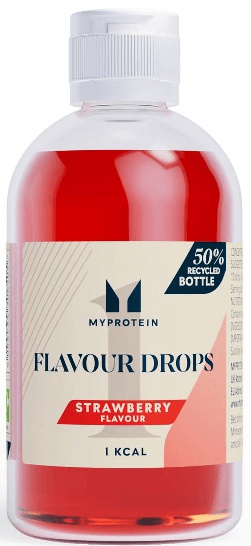 MyProtein FlavDrops 50 ml Příchuť: Jahoda