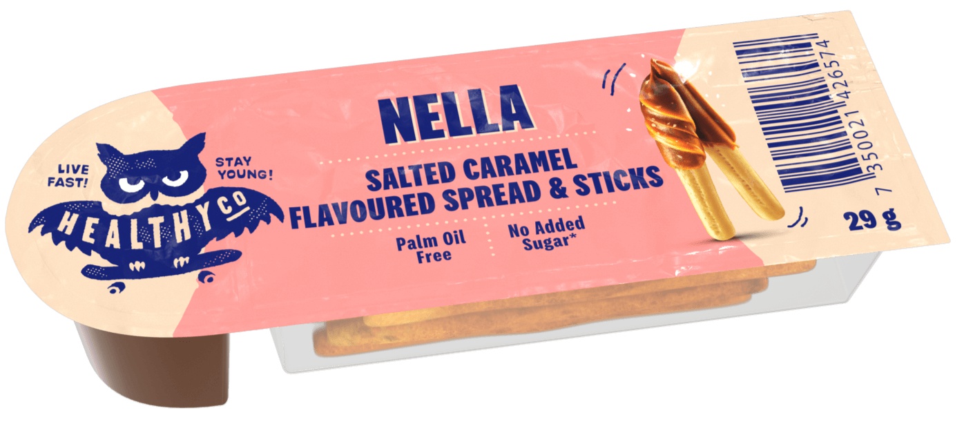 HealthyCo Nella Sticks 29 g - slaný karamel