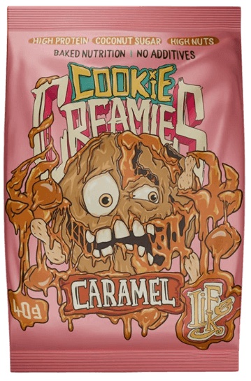 Lifelike Cookie Creamies 40 g - karamel