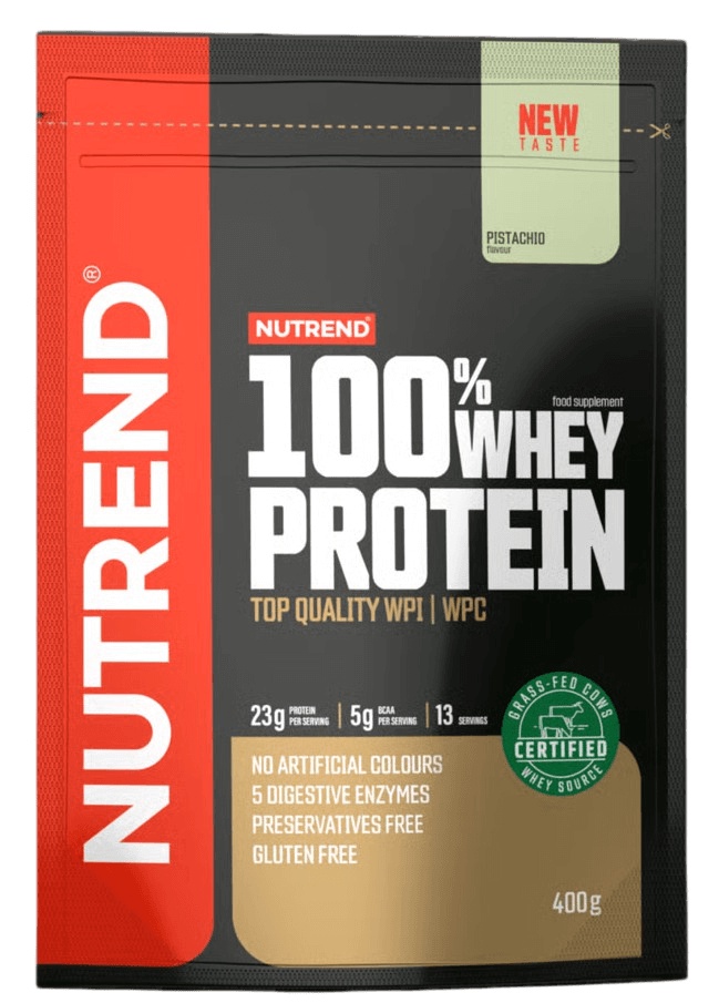 Nutrend 100% Whey Protein 400 g - pistácie