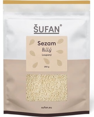 Šufan Sezam Bílý Loupaný 250 g