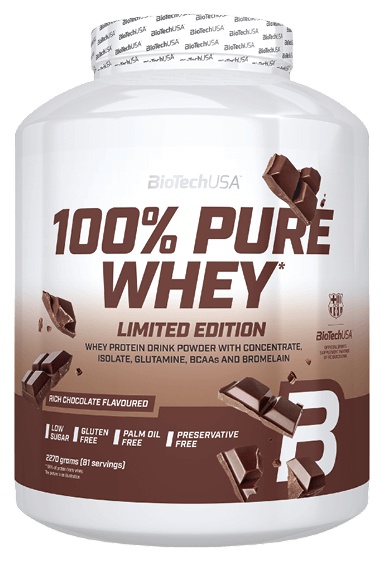 BioTechUSA 100% Pure Whey 2270 g - Rich Chocolate (limitovaná edice)