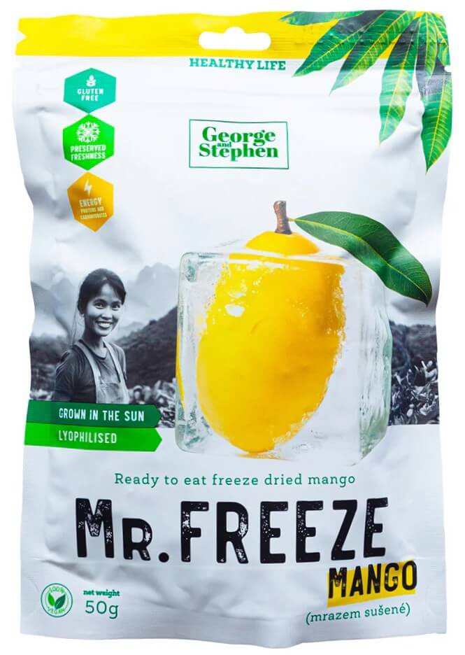 George and Stephen lyofilizované ovoce 50 g - mango