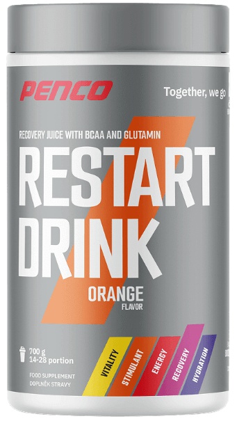Penco Restart Drink 700 g - Pomeranč