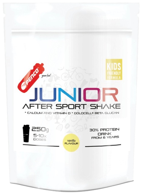 PENCO Junior After Sport Shake, sáček, 250 g vanilka