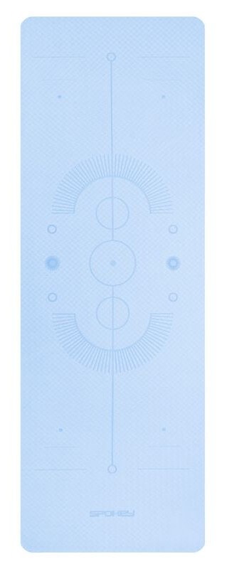Spokey MANDALA Jóga Podložka - modrá