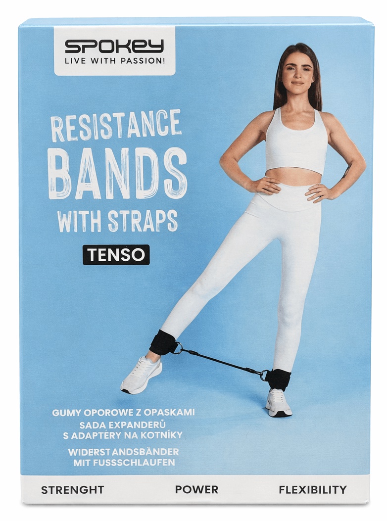Spokey Resistance Bands With Straps Tenso 9-13,5 kg