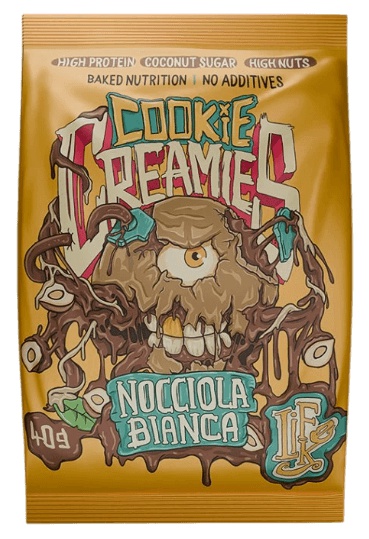 Lifelike Cookie Creamies 40 g - lískový oříšek