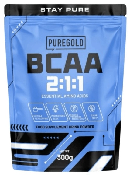 PureGold BCAA 2:1:1 300 g - mango