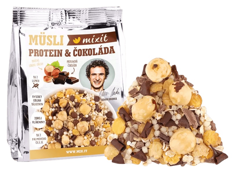 Mixit Proteinové Müsli Adama Ondry s Čokoládou 60 g