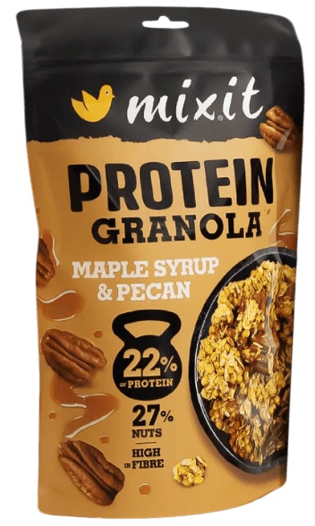 Mixit Protein Granola 350 g - javorový sirup a pekany