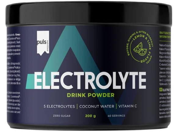 Puls Nutrition Electrolyte Drink 200 g - citron a limetka