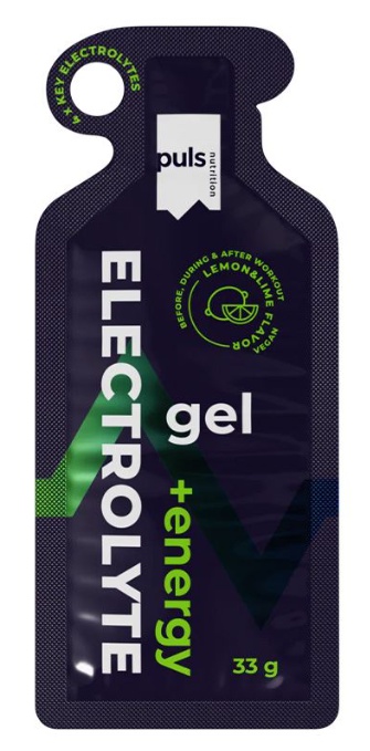 Puls Nutrition Electrolyte Gel 33 g - citron a limetka