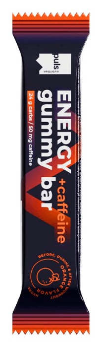 Puls Nutrition Energy Gummy Bar 30 g - pomeranč s kofeinem