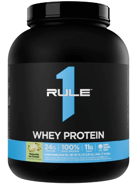 Rule 1 Whey Protein 2240 g - Pistachio Ice Cream