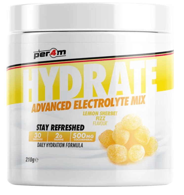 Per4m Hydrate Electrolyte Mix 210 g - Lemon Sherbet Fizz