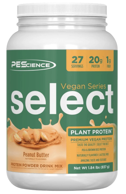 PEScience Vegan Select Protein 837g - Peanut butter delight