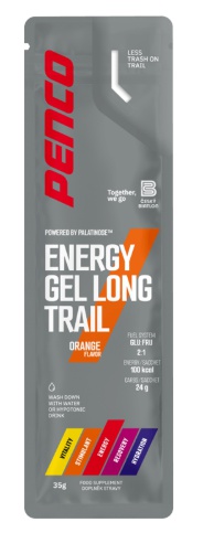 PENCO ENERGY GEL LONG TRAIL 35 g - pomeranč