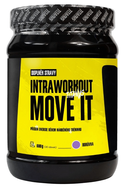 Titánus Intraworkout Move It 600 g - Borůvka
