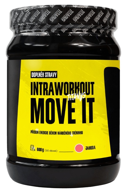 Titánus Intraworkout Move It 600 g - Jahoda