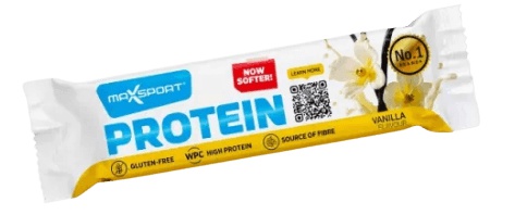 MaxSport Protein Bar 50 g vanilka