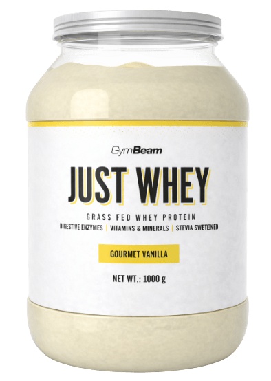 GymBeam Protein Just Whey 1000 g - Gourmet Vanilla