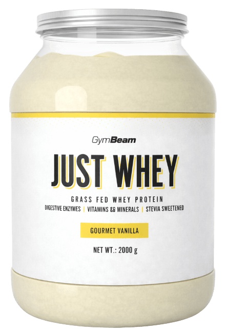 GymBeam Protein Just Whey 2000 g - Gourmet Vanilla