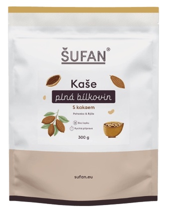 Šufan Kaše Plná Bílkovin 300 g - kakao