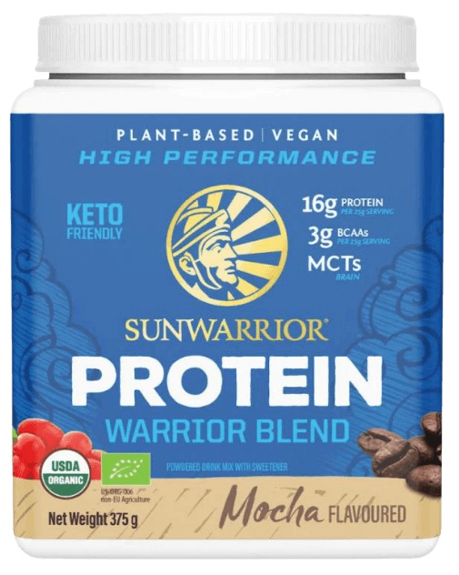 Sunwarrior Protein Warrior Blend 375g - Moka