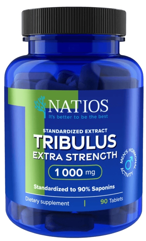 NATIOS Tribulus Extra Strength (90% Saponins) 1000 mg 90 tablet