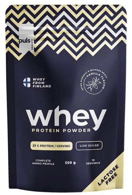 Puls Nutrition Whey Protein Lactose Free 550 g - vanilka